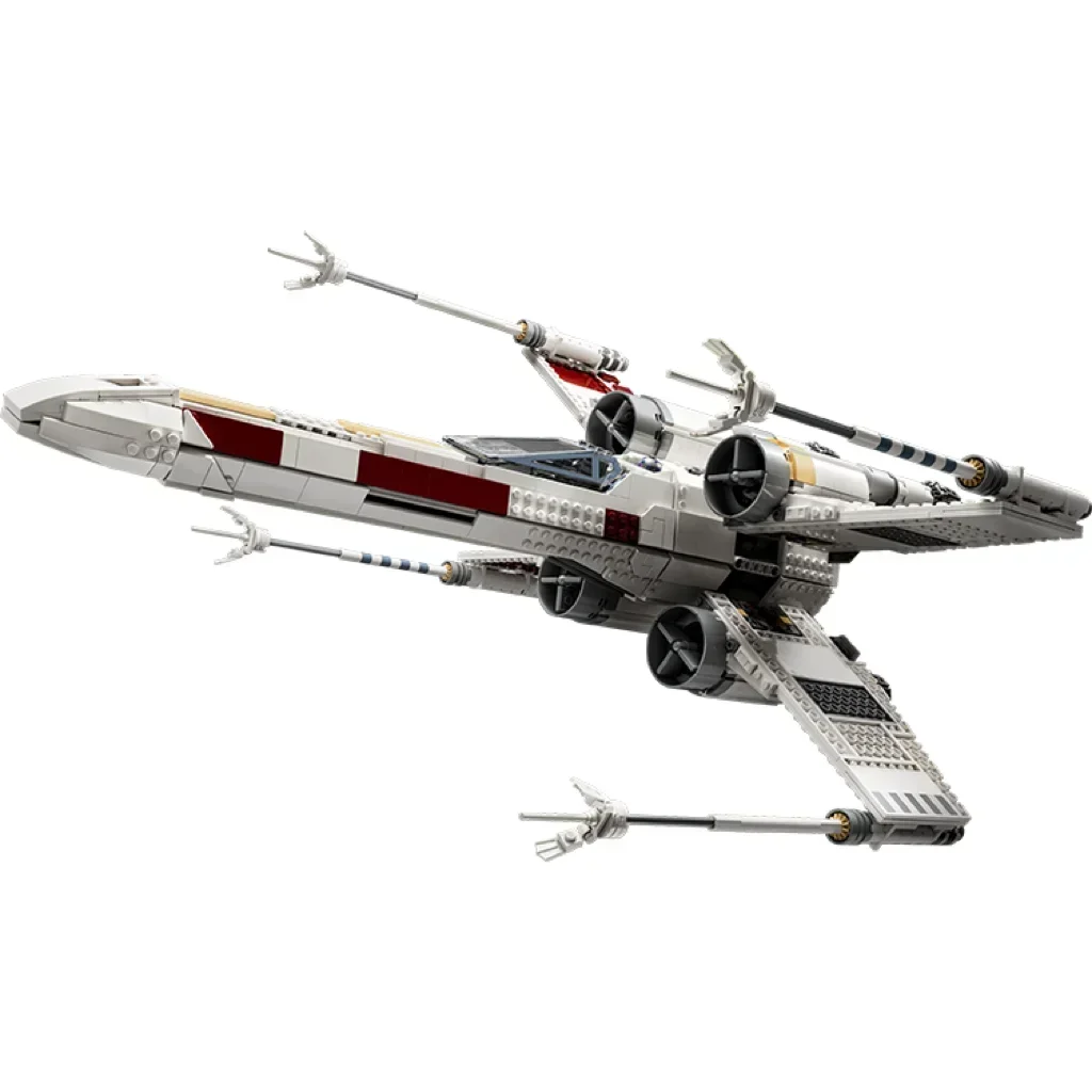 MOC Bricks 75355 UCS X Fighter Blocks Technisches Gebäude Raumschiff Spielzeug für Jungen Erwachsene Bau Weihnachten Geburtstagsgeschenke