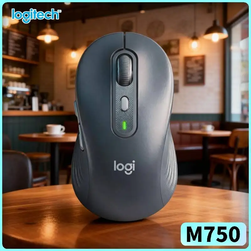 

Беспроводная мышь Logitech M750, для правой руки, бесшумные клики, профессиональное качество для бизнес-пользователей M650L/M185/M220/G304