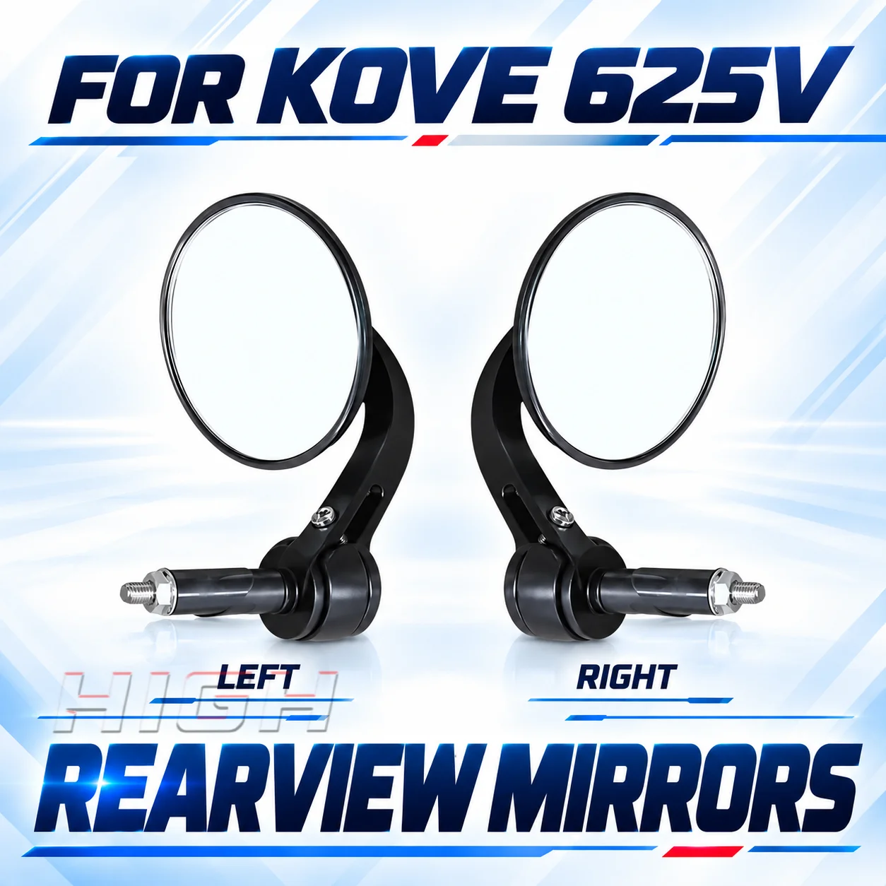 Side Rear View Mirror Left Right Rearview Mirror FOR KOVE 625V 625v