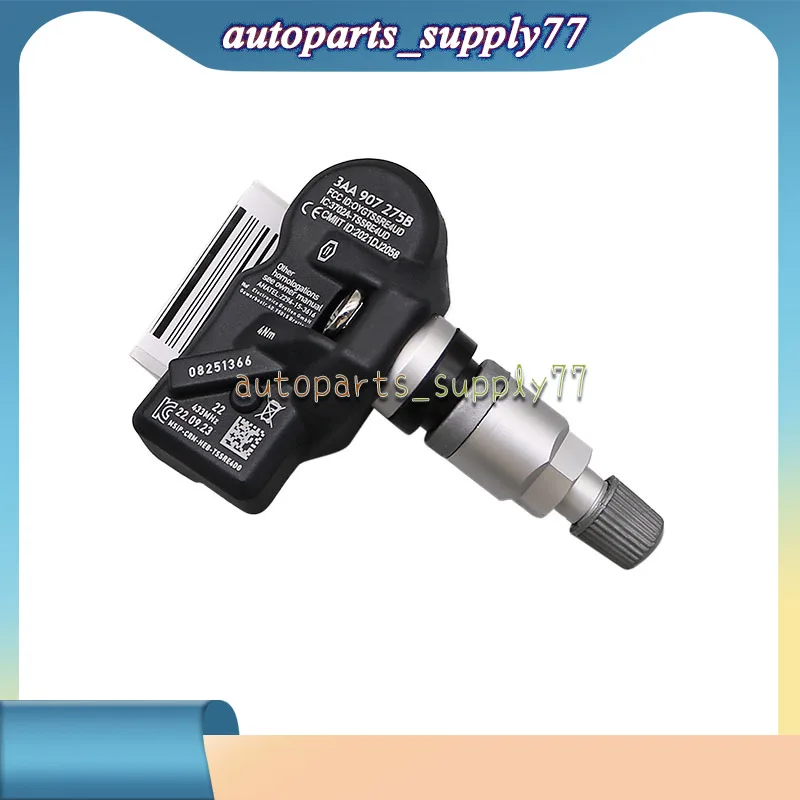 4PCS 433MHz Tire Pressure Sensor 3AA907275F For VW Tiguan VW CC Passat CC TPMS Sensor 3AA907275B 3AA907275D 3AA907275