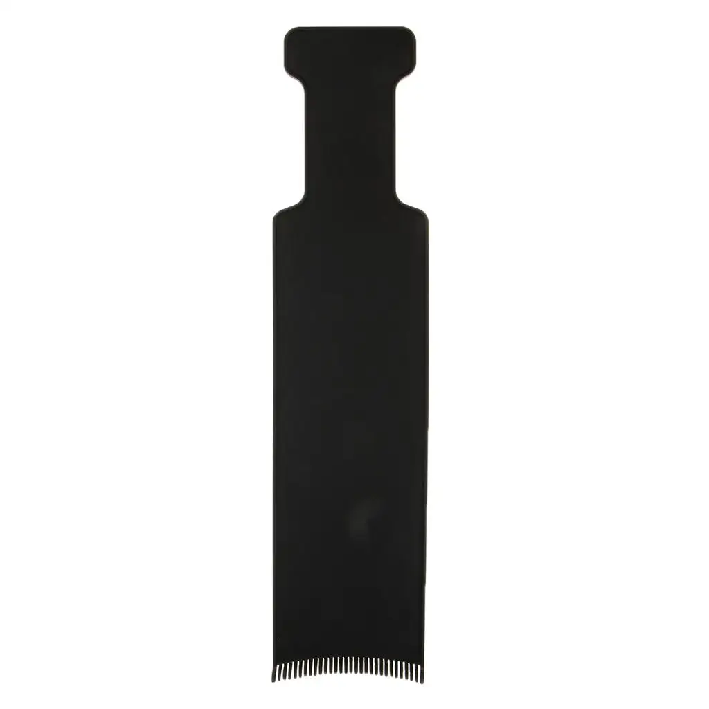 Hair Dye Board Plastic Highlight Plate Hair Color Accessories for Salon Hairdressing and Home Dyeing