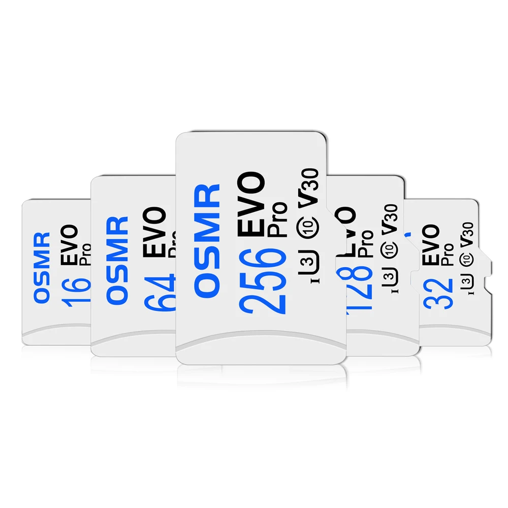 بطاقة تخزين عالية السرعة Tarjeta بطاقة SD 32 جيجابايت V30 A2 U3 فئة 10 بطاقة Micro TF SD 64G 128G 256G للكاميرات بدون طيار كاميرا ويب سجل #1