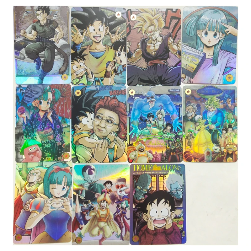 

Anime Dragon Ball Son Goku Torankusu Son Gohan Gotenks Self Made Flash Card Game Collection Surprise Birthday Christmas Gifts