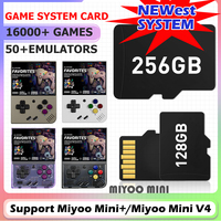Miyoo Mini Plus Game System Card 64GB/128GB/256GB 50+Emulators Support PS1/MAME/NDS TF Card SD card For Miyoo Mini Plug and Play