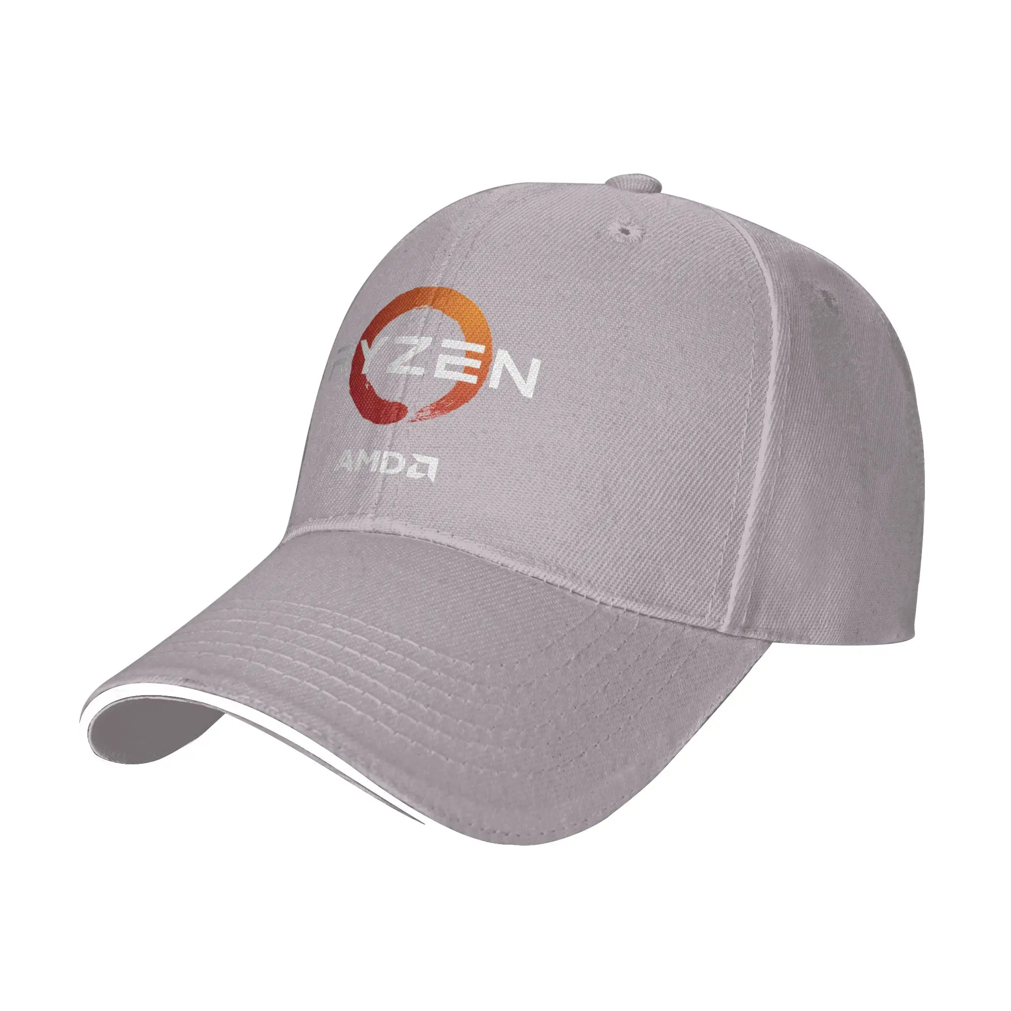 Hot Sale Pc Cp Cpu Uprocessor Amd Ryzen Geek Programmer Tees Baseball Cap  Cool Visor Hat  Running Visor Hat