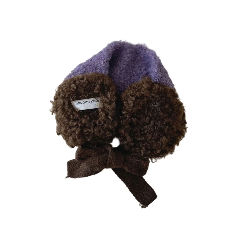  Soft Comfortable Kids Ear Warmers Lightweight for Ages 3 to 12 Portable Design