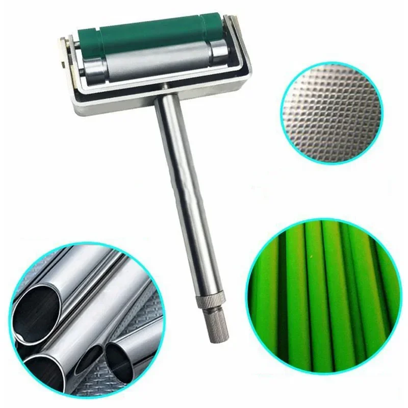 Manual Ink Printing Film Applicator Ink Proofer Manual Color Wheel Metal Anilox Roller Rubber Roller Ink Sampler Tools NEWHot Sa