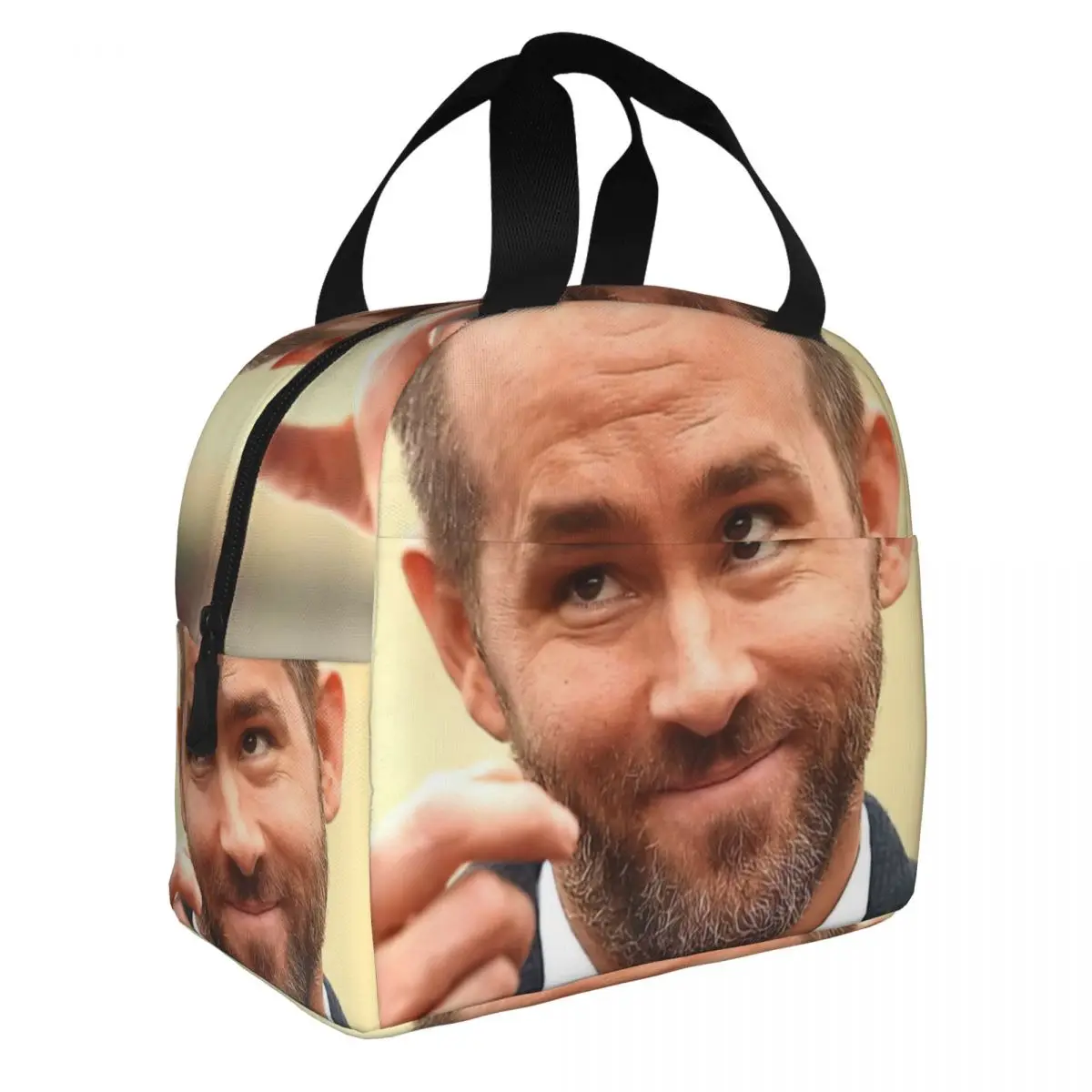 

Ryan Reynolds Lunch Bento Bags Portable Aluminum Foil thickened Thermal Cloth Lunch Bag for Women Men Boy