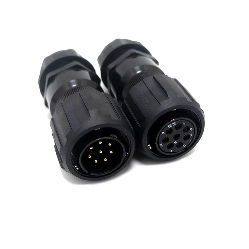 IP67 8 Pin Audio Speaker Connector 8 Pole Solder Contact Male Female Plug Mount Socket Adapter for Louderspeaker Line Arrays