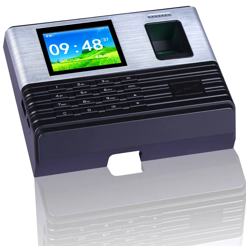 Fingerprint time attendance fingerprint ID card password recognition large capacity attendance power outage available