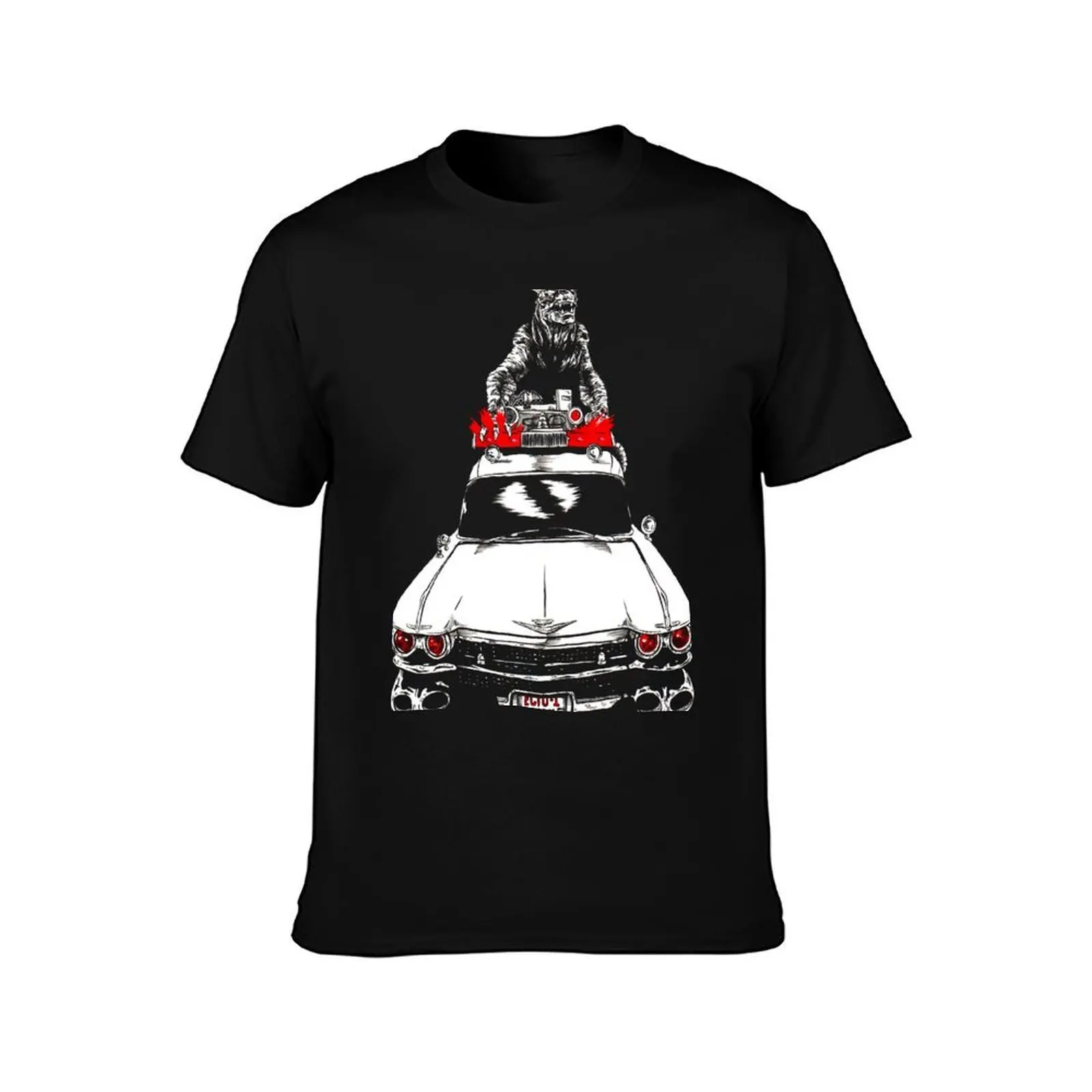 Who ya gonna call ? T-Shirt Fashion Print Casual Short Sleeve T-Shirt