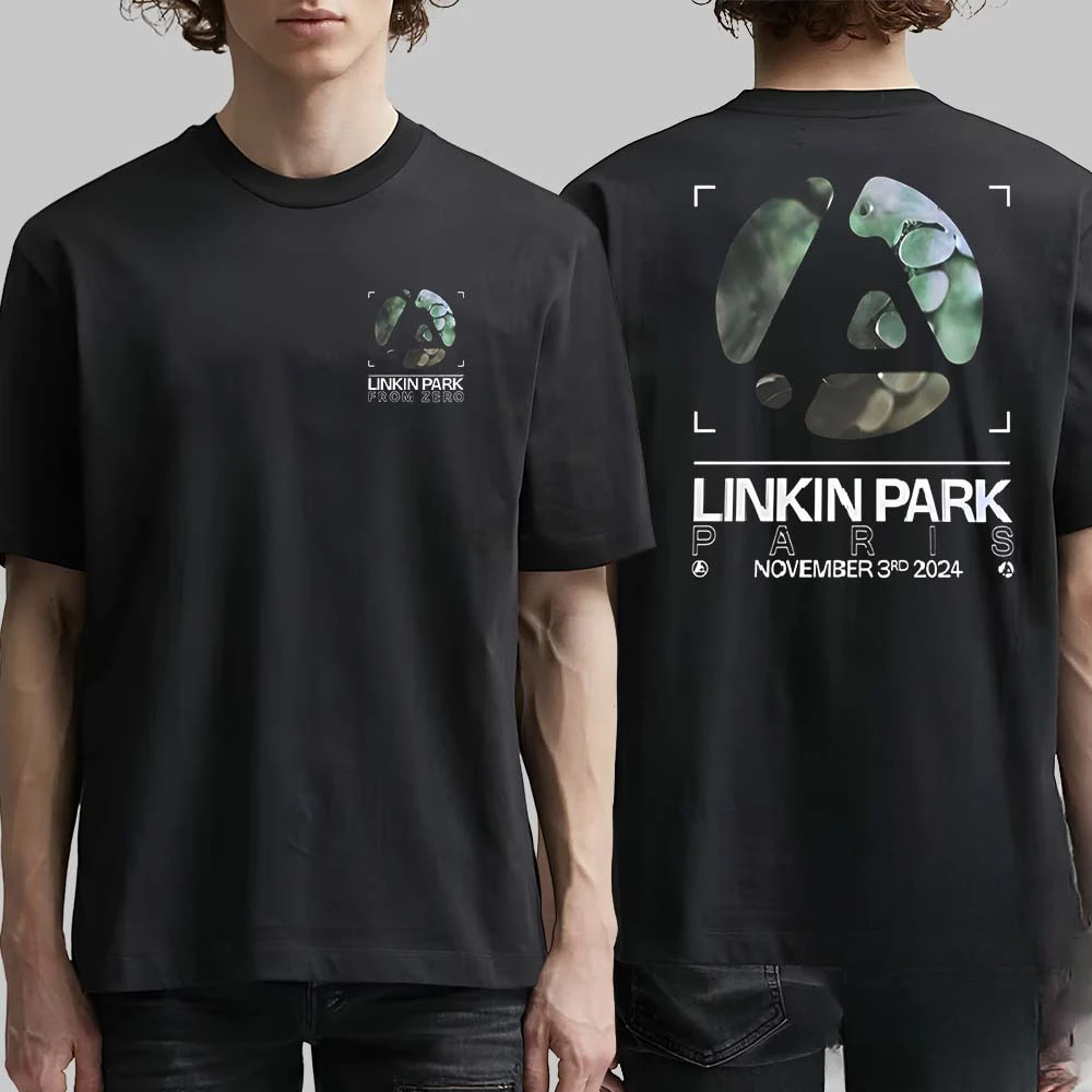 

Linkin Park From Zero Tour Concert Poster for The O2 Arena in London England on September 24th 2024 Two Sides Unisex T-Shirt