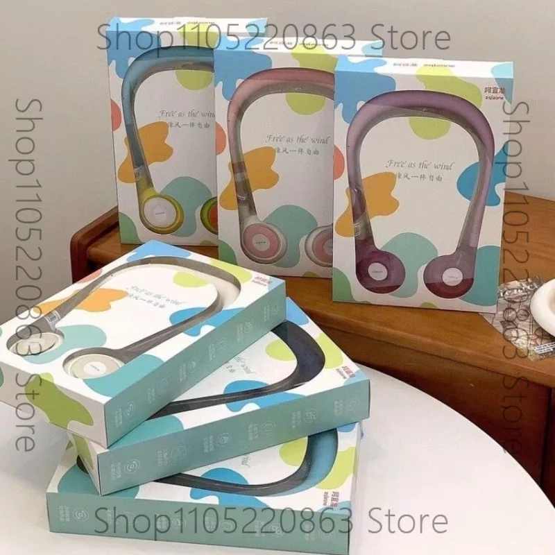 

Bladeless neck fan, powerful and long-lasting, rechargeable, silent and portable