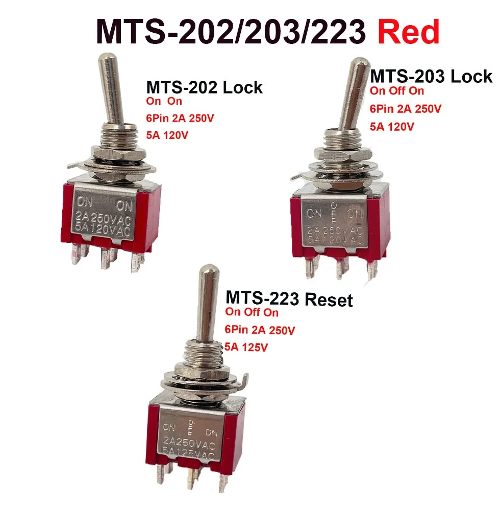 5Pcs MTS-202 203 Re…