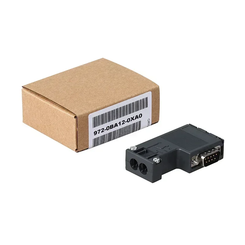 6ES7 972-0BA12-0XA0 972-0BB12-0XA0 Sub-D Isolated Connector9Pins RS485 Screw PG Socket Profibus Bus Connector