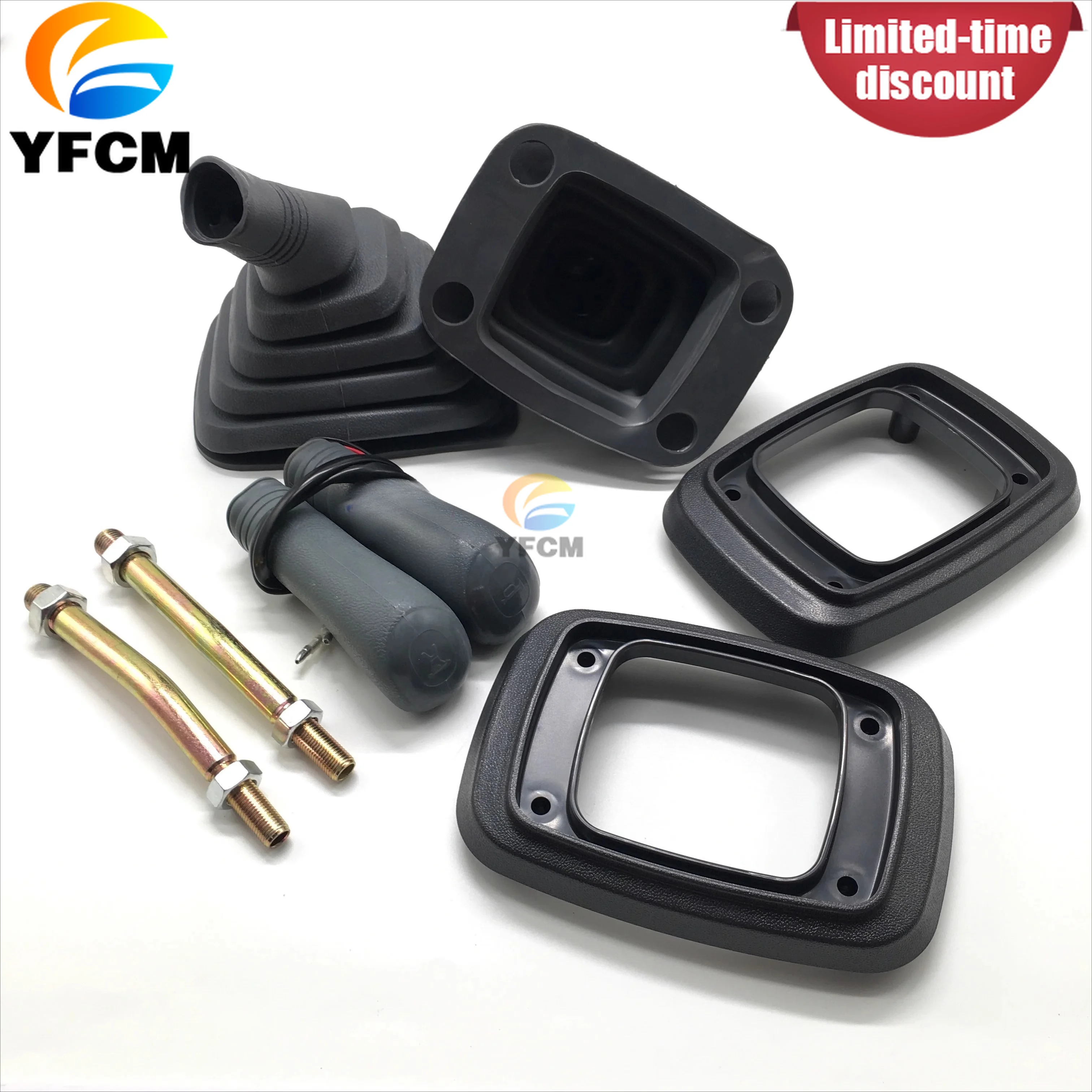 Excavator for Hitachi ZAX60 70 120 200 300 350-5-6 Joystick Handle Glue Dust Cover Accessories