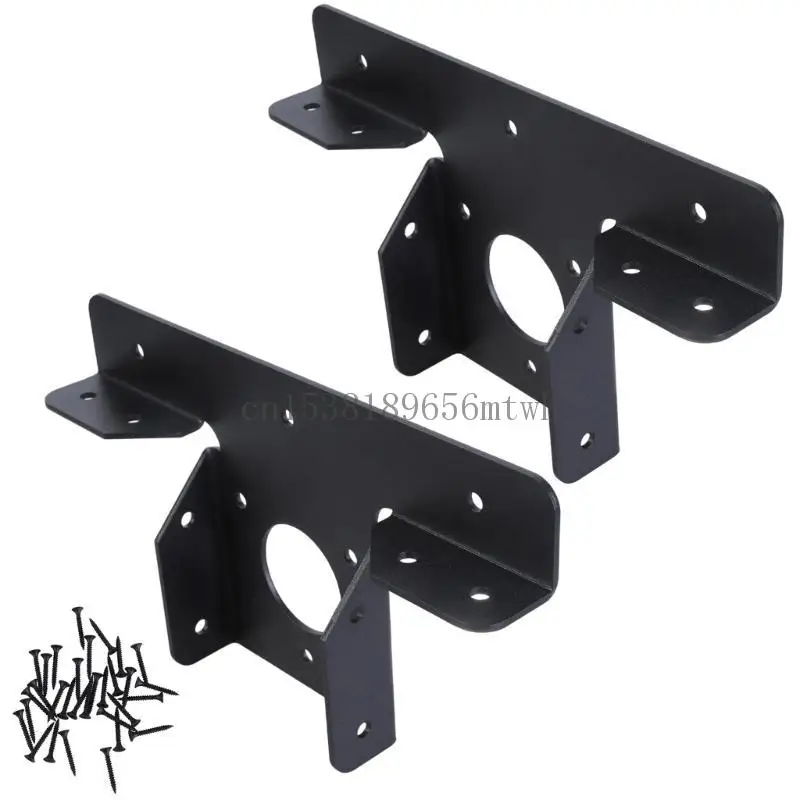 

Heavy Duty Pergola Corner Brackets Extension Post Metal T Shaped Bracket B03D
