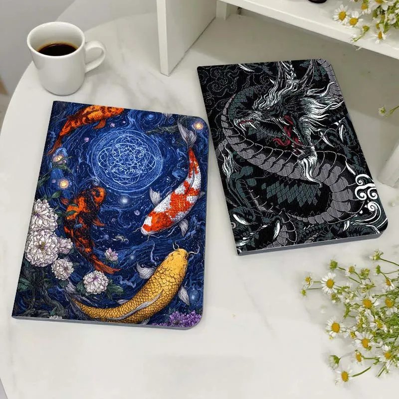 

Chinese Dragon Pattern Art Gift Tablet Case For Samsung Galaxy Tab S7 S8 S9 S10 FE Lite