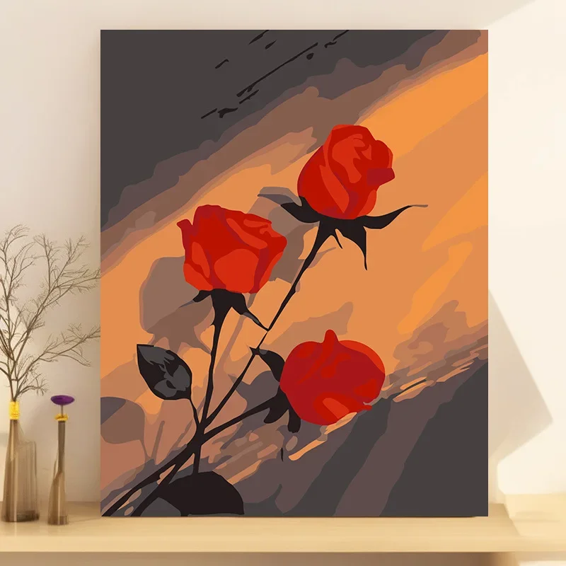 

8170103Digital Ainting, Digital Coloring, Plant Scenery, Flower Landscape, Decoration