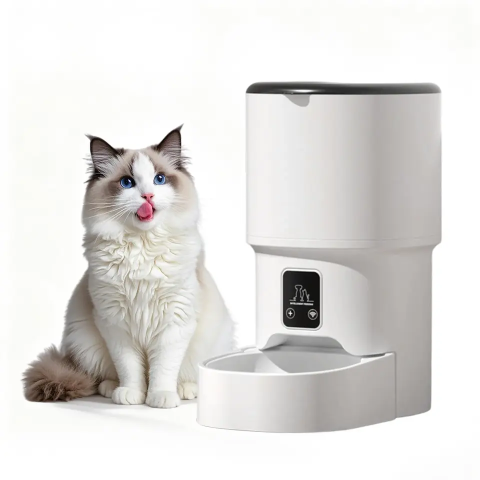 Automatic 4L Pet Feeder with Programmable Timer