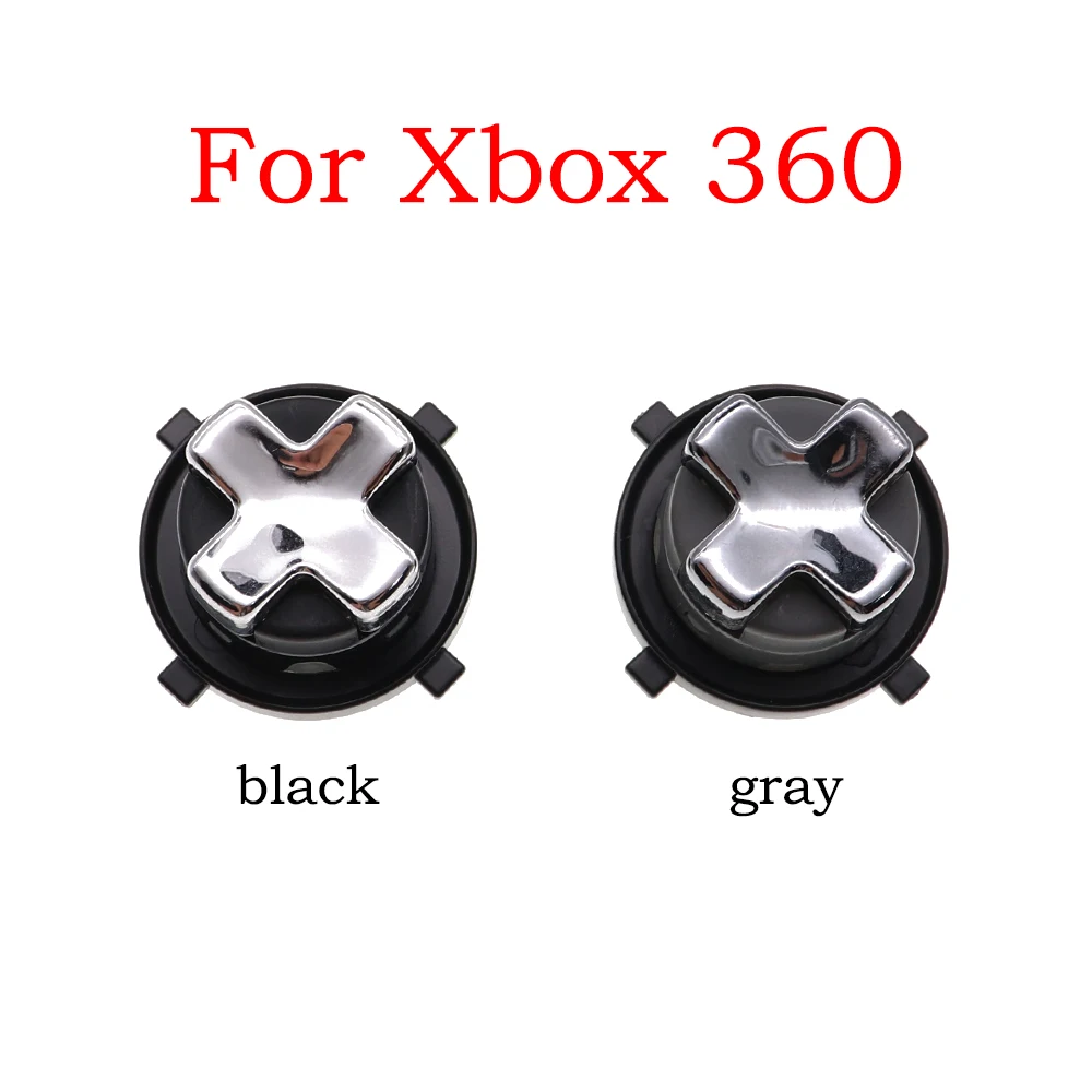 1PCS Original New Version Rotating Dpad Button Chrome Silver Transforming D-Pad Button for Xbox 360 Wireless Controller