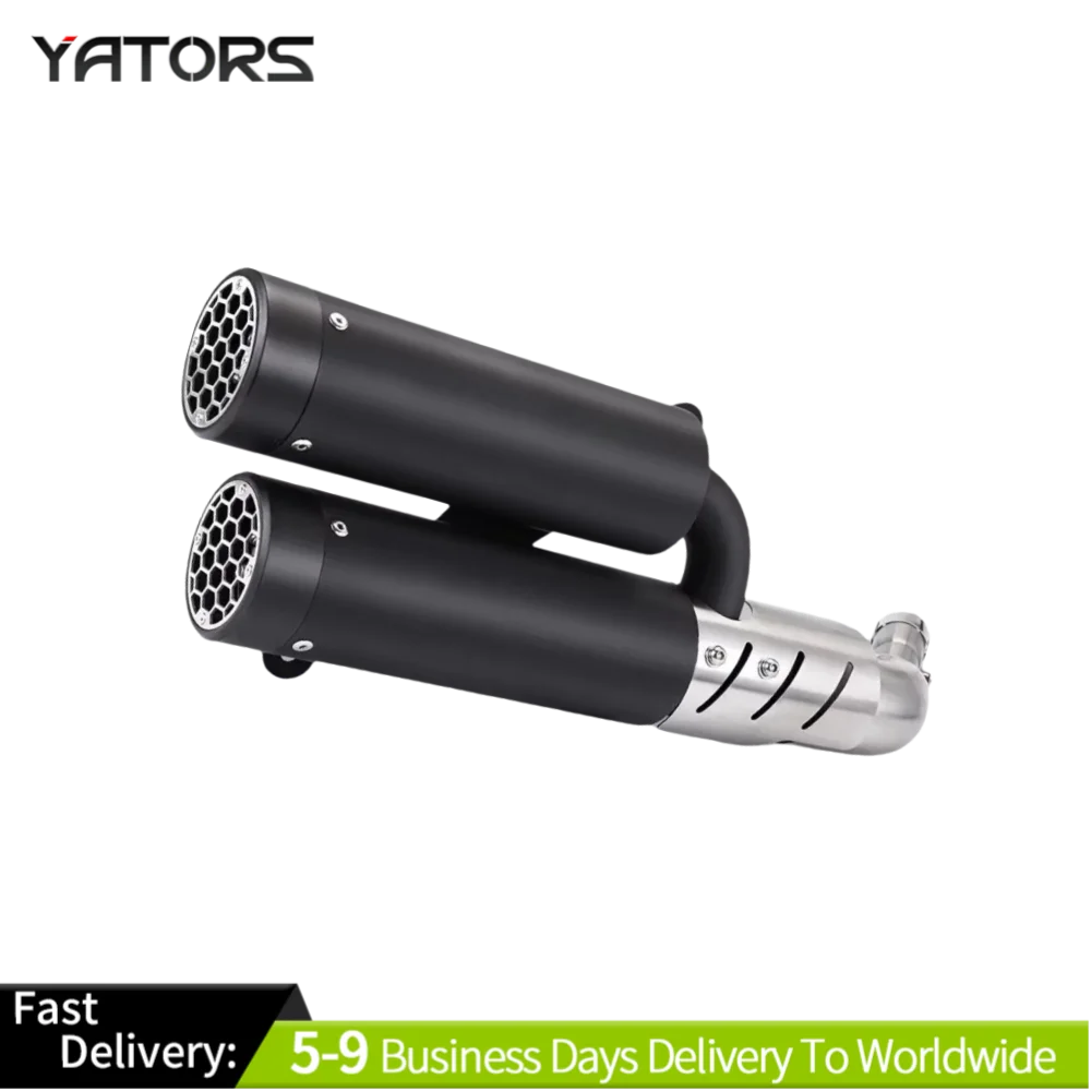 

High-Precision Link Pipe Lossless-Mounted VESPA GTS SUPER 300 Special Rear End Exhaust System Upgrade Kit Direct-Fit