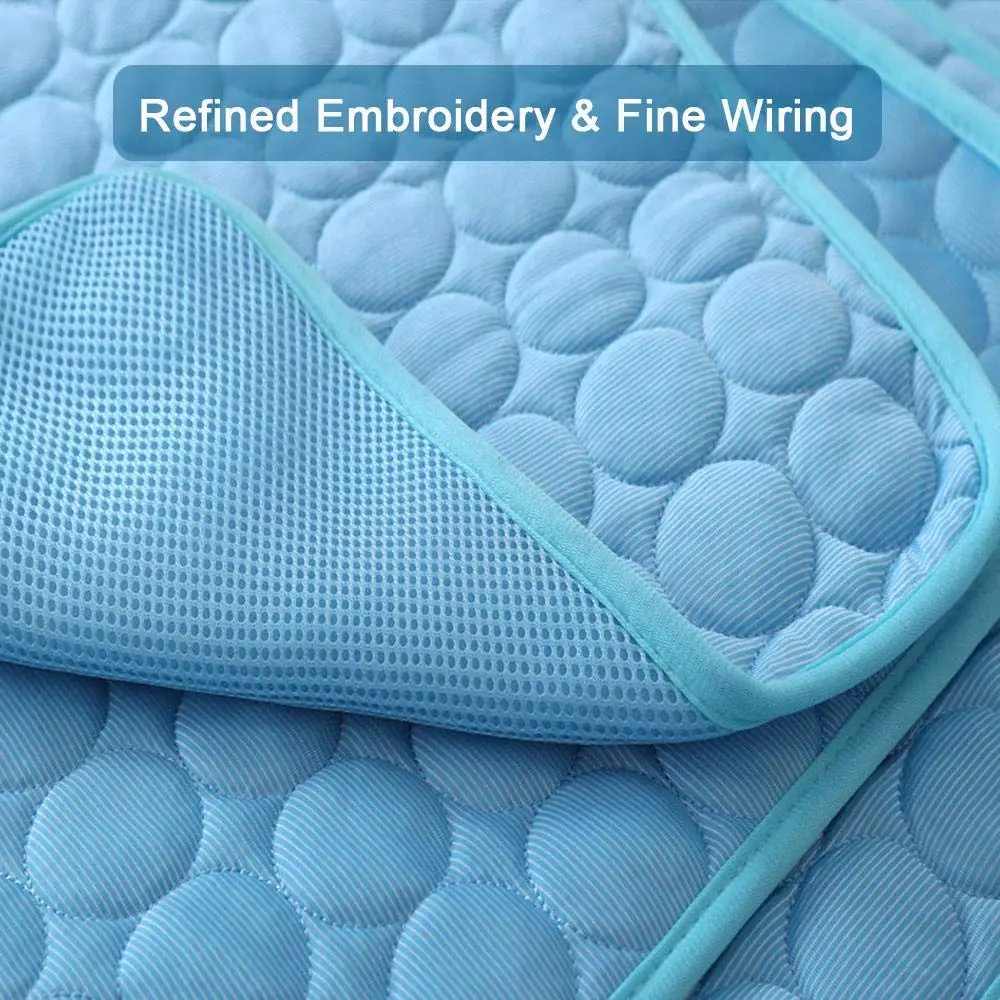 EZ Clean  and Adults Water Absorption Car Sofa Puppy Blanket Ice Silk Pet Cooling Mat Dog Bed Cat Sleeping Pad
