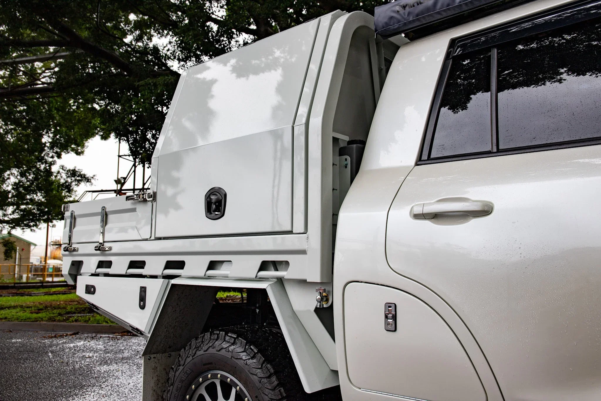 Aluminum Ute Canopy Truck Toolbox 4X4WD Ranger Customized Toolbox Pickup Canopy