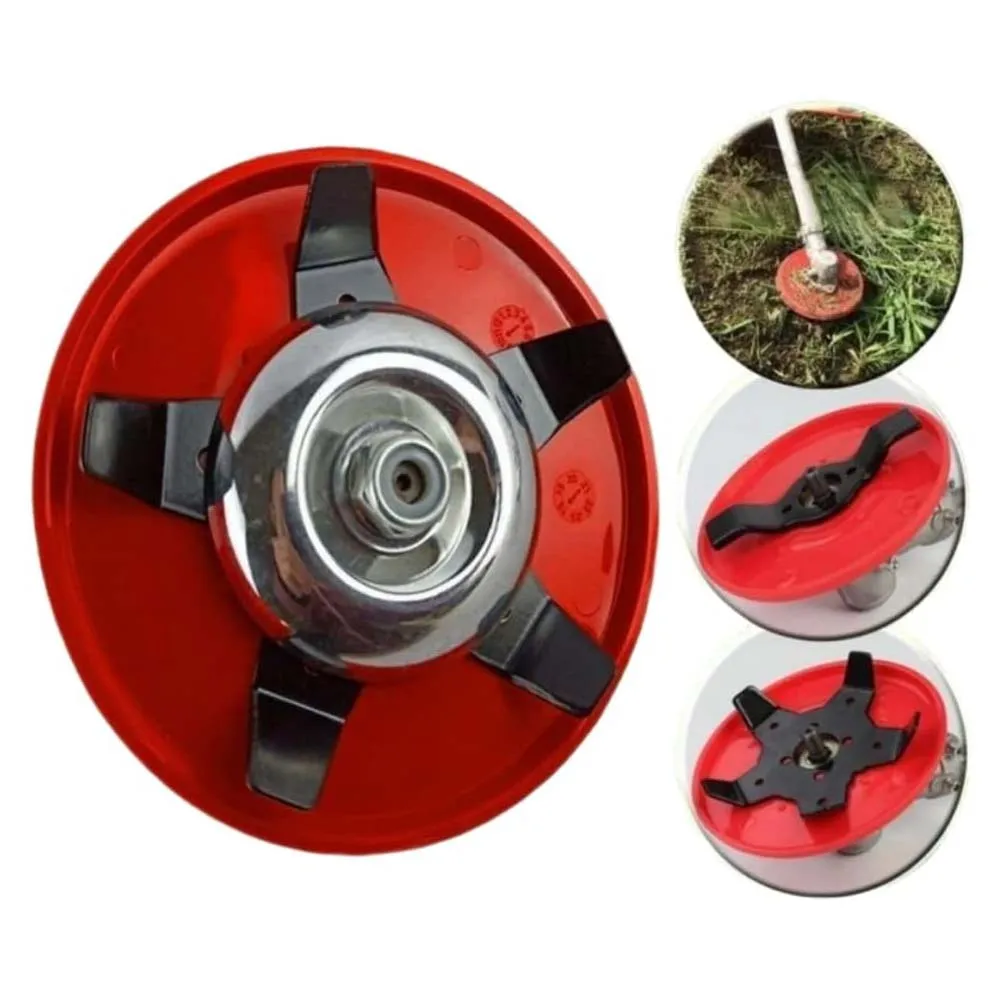 Multi-Function Trimmer Head Weed Eater 25.4mm Trimmer Blade Universal fit Straight Shaft Trimmer for Stihl Geenwork Honda etc.