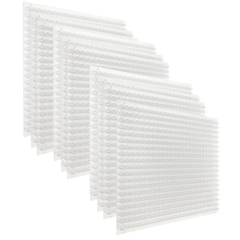 SEWS-10 Pack Scat Mat للقطط مع مسامير، حصيرة طارد للقطط في الأماكن المغلقة، وسادات تدريب تحافظ على الكلاب والقطط من الأريكة