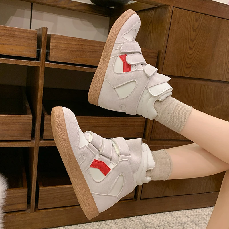 Damskie ocieplane śniegowce z polaru, grube i ciepłe, nowa kolekcja zima 2025, modne i uniwersalne, sportowe buty codzienne z bawełny.