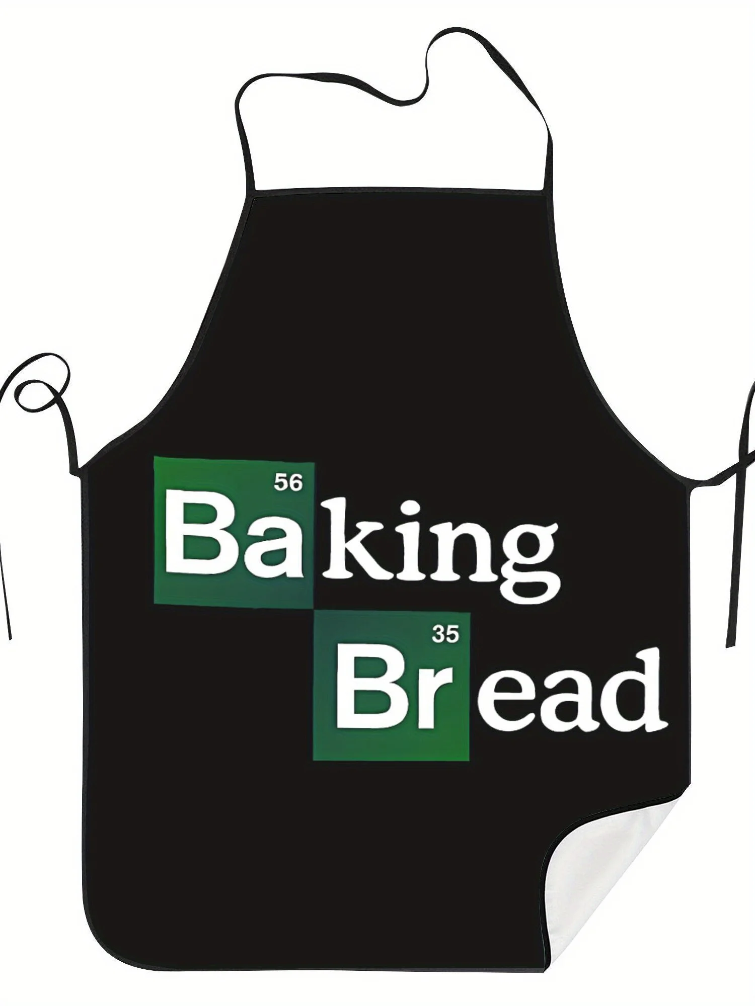 Bread Baking Print Apron Waterproof Bakery Theme Kitchen Cooking Bib for Men Women Household Grilling Gardening Cover