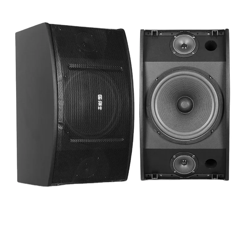 10-inch KTV Speakers Woofer 200W Professional Family Tweeter Home Karaoke LoudSpeakers Conference Bass Bar Speakers A Pair