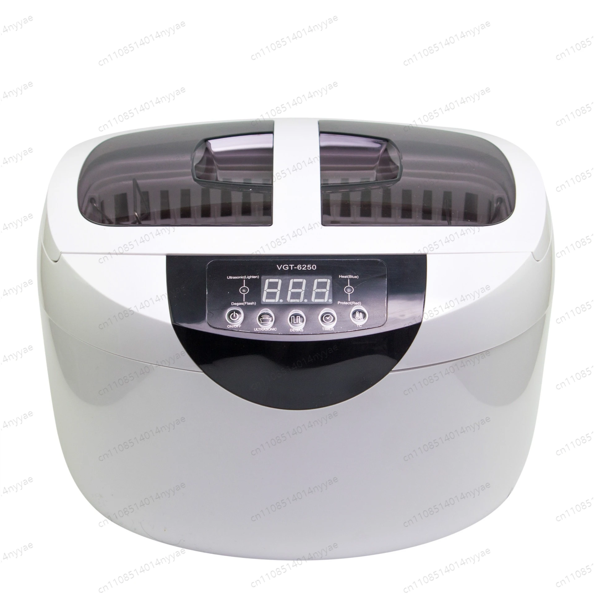 Cross-Border Hot Sale: Multi-Use Ultrasonic Cleaning Machine | VGT-6250 2.5L with Heater, for Home, Salon, Lab & Jewelry Store