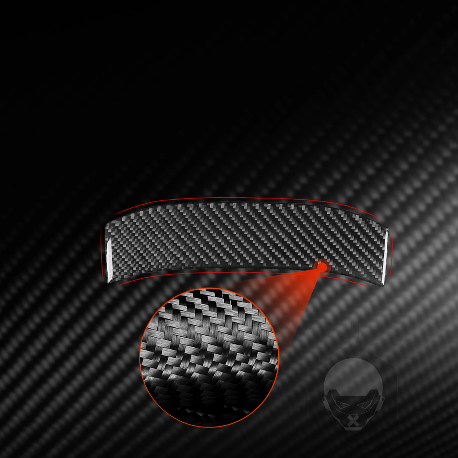 For Honda Civic 2001-2005 Car Interior Trim Accessories Real Soft Carbon Fiber Stickers Center of cup holder panel