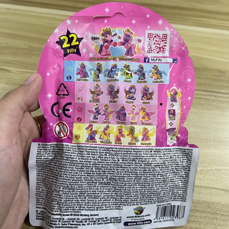 Anime Filly Funtasia Blind Bag Box floccaggio Pony Wing eczema Sparkle Fabian Ashia Melody Royal Figures Model Doll Toy regalo per bambini