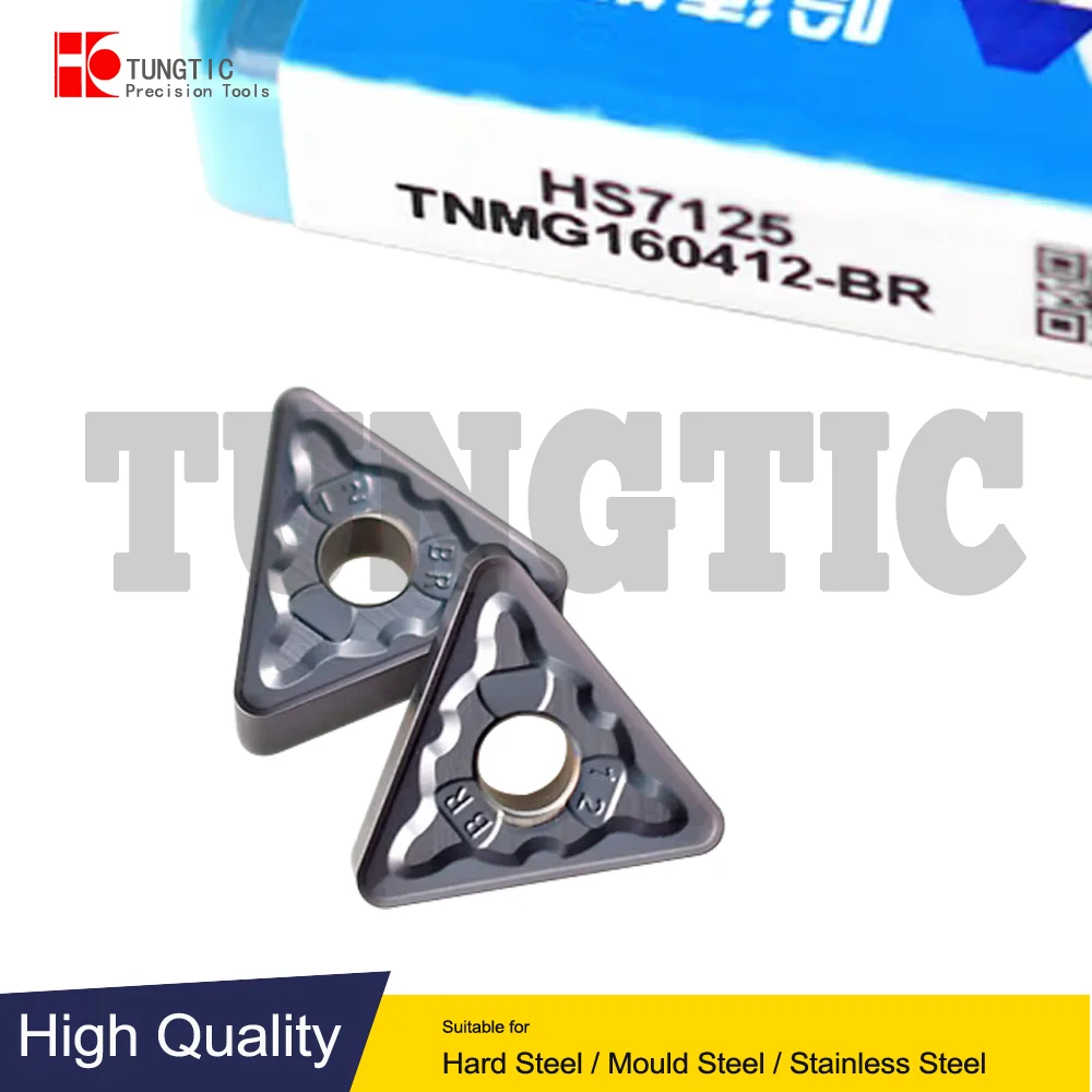 

TNMG160408-BR TNMG160412-BR HS7125 HS7120 Фрезерный резец для станка с ЧПУ