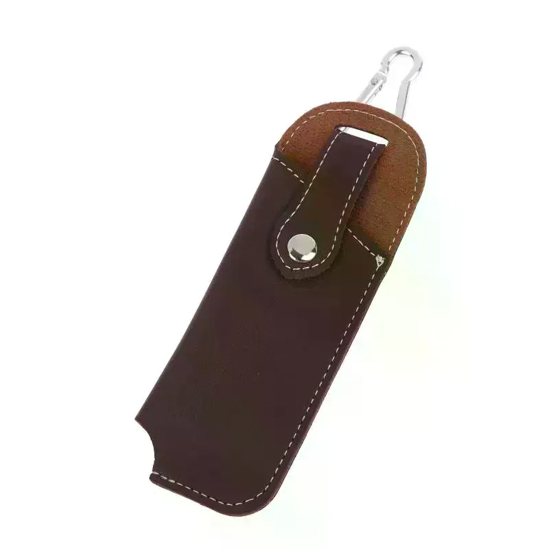 Leather Knife Cover Outdoor Meal Knife Cover Wearing Belt Portable Knife Sheath Protective Cover Camping Tactical Accessories