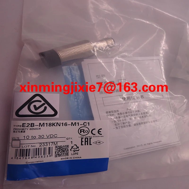 Original proximity switch E2B-M18KN16-M1-C1 E2B-M18KN16-M1-C2 E2B-M18KN16-M1-B1 E2B-M18KN16-M1-B2  quality guarantee  sensor