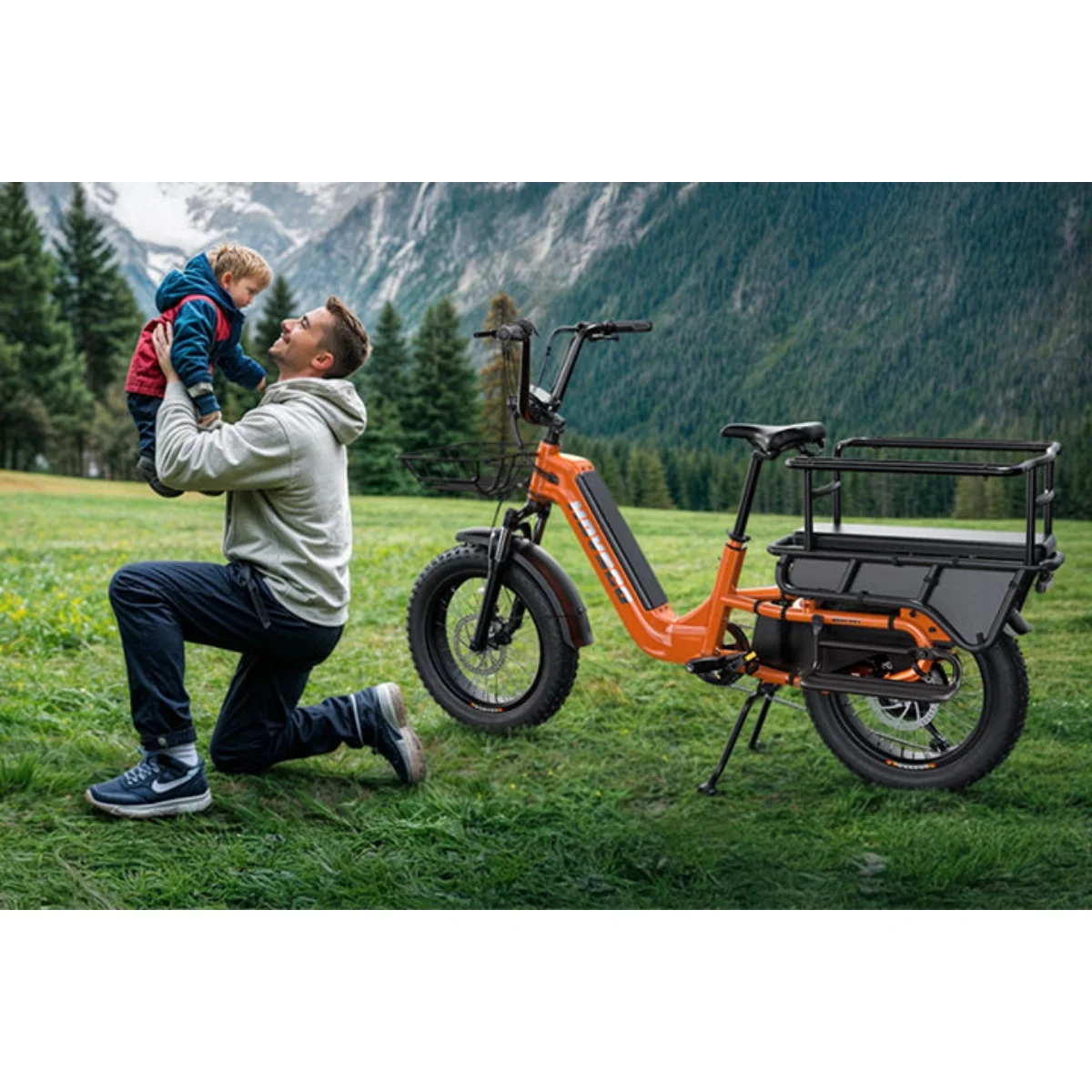 

Hot Sell Eu Wh Cargo Electric Bike C1 Hovsco Ebike Long Range Cargo E Bike Large Capacity Aluminum Alloy Cargo Electric Bicycle