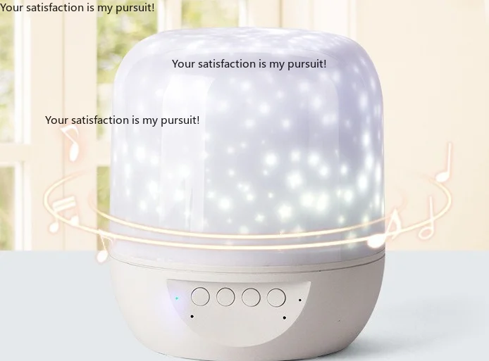 Tmall Genie Smart Voice Ocean Star Rotating Projector Lamp Bedroom Starry Sky Atmosphere Night Light Sleep Lamp