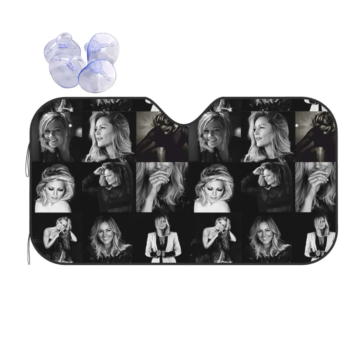 

Helene Fischer Collage Sunshade Windscreen Car Front Windshield Window Sun Visor Accessories Covers