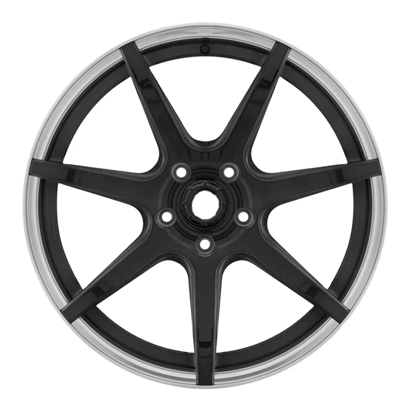 New model of 26Two-Piece Forged Wheelsfive-Hole Alloy Spoke Wheels 5x112 5x114.3 18 19 20 21 22 24 26 Inch Racing Wheels for  3