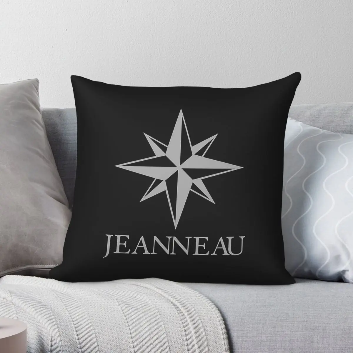 Jeaneau Yachts Powerboats Motorboats Square Pillowcase Polyester Linen Velvet Creative Decorative Pillow Case Car Cushion Cover