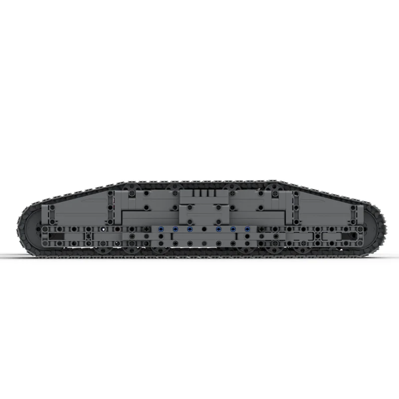 Moc Building Bricks Crawler Crane Chassis Model Building Technology Engineering Vehicle Model Blocks Construstion Toy Gifts