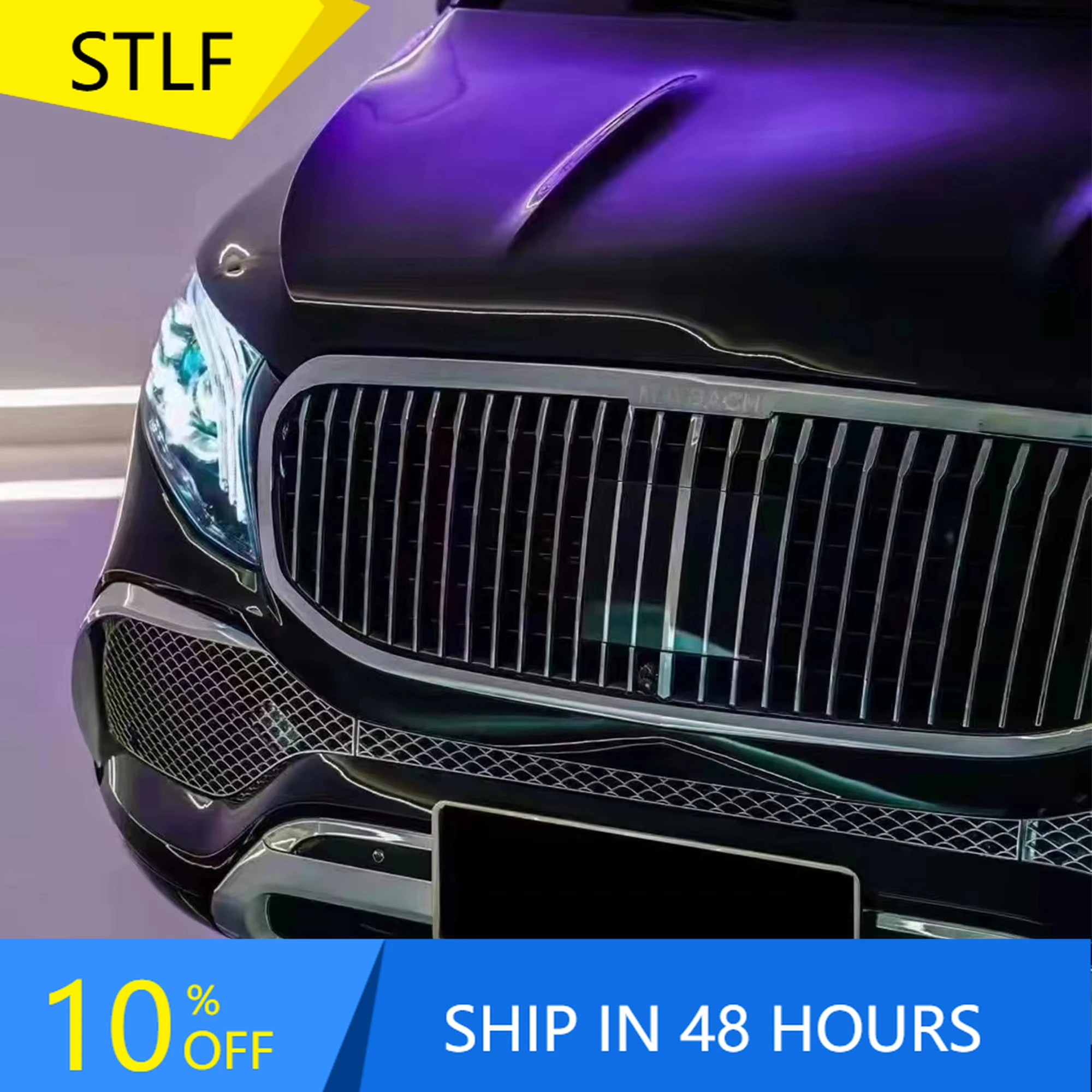 

STLFFor Mercedess Benzs VITO V Class W447 Upgrade Maybachs Model with Hood Front Bumper and Rear Bumper