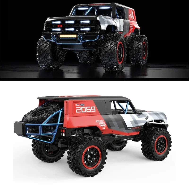 

2025 New MJX HYPER H12P 1:12 Brushless Remote Control Car Short Card Skeleton 4-channel Climbing Car Toy 4WD off-road vehicle