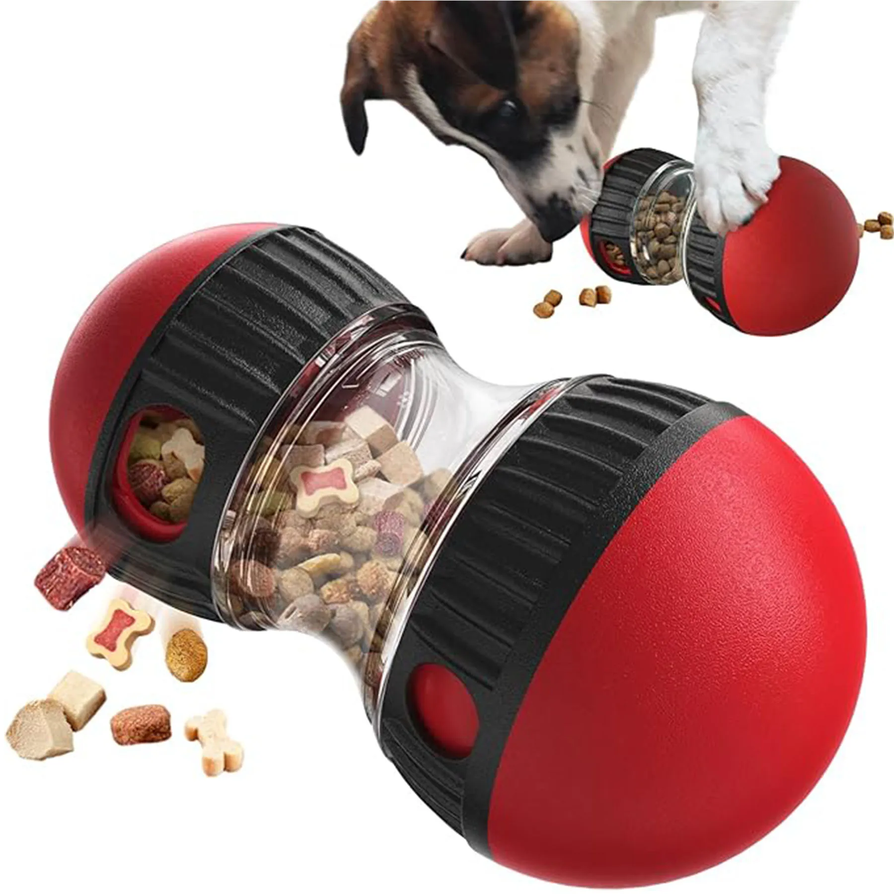 

Dog Toys Increase Intelligence Elliptical Track Rolling Ball Leaky Food Develop Good Habits Sturdy Durable Interactive Pet Toys