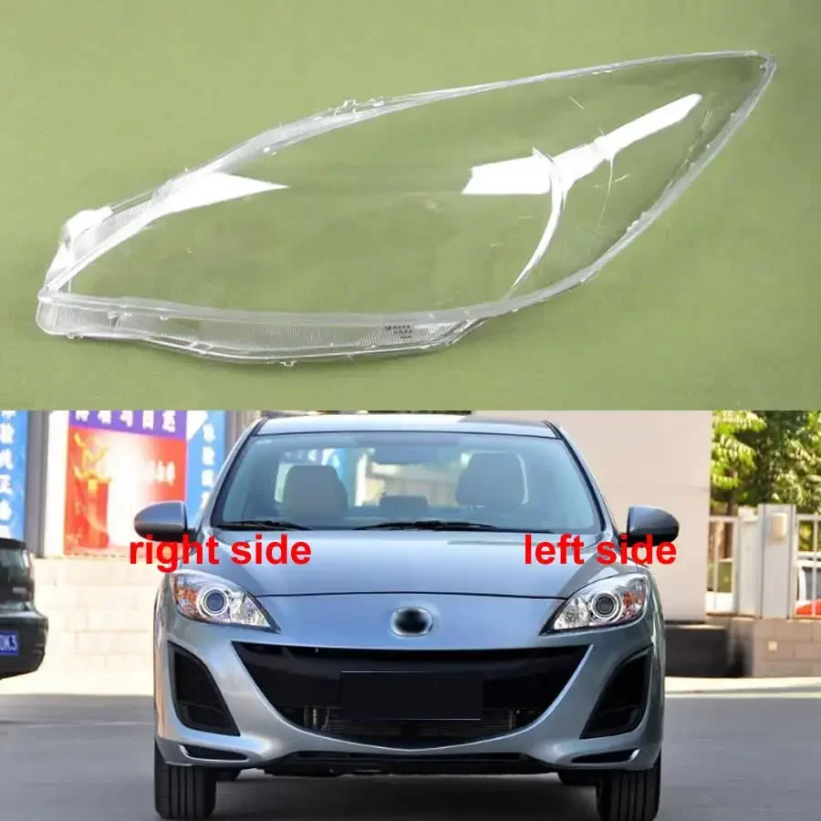 Dla Mazda 3 Speed 2011-2015 Halogenowe Osłony Kloszy Reflektorów Przezroczyste Klosze Maski Kloszy Szkło Akrylowe