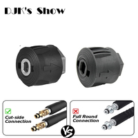 High Pressure Washer Gun to Hose Connector M22 for Karcher K2 K3 K4 K5 K6 K7 Car Cleaning Outlet Adapter Nozzle Pipe Converter